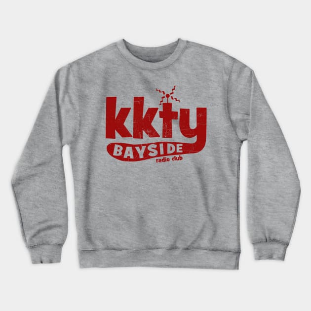 KKTY Bayside Radio Club Crewneck Sweatshirt by mattographer